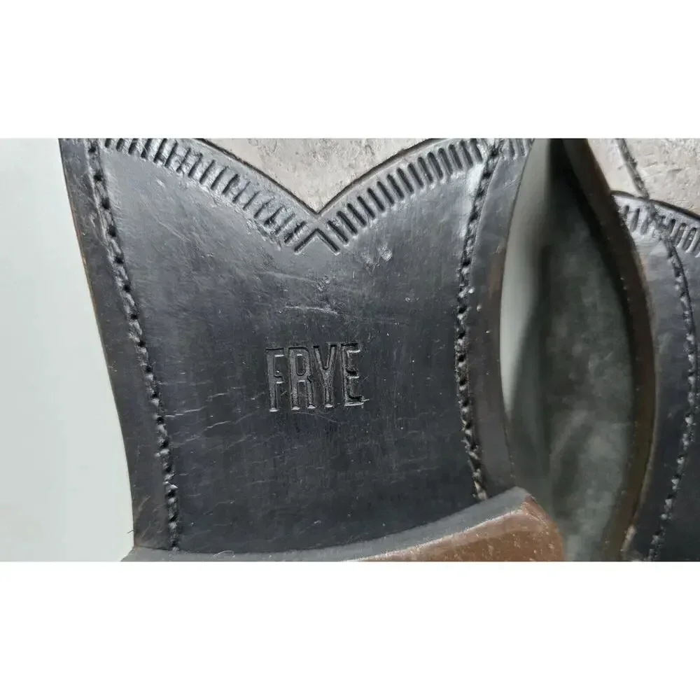 Men Frye James Double Monk Strap Loafers 81123 Sz 8.5 D Gray Suede Cap Toe Shoes